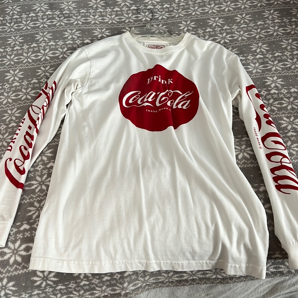 Long sleeve Coca Cola shirt